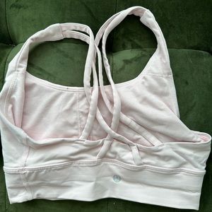 Light Pink Lululemon Bra